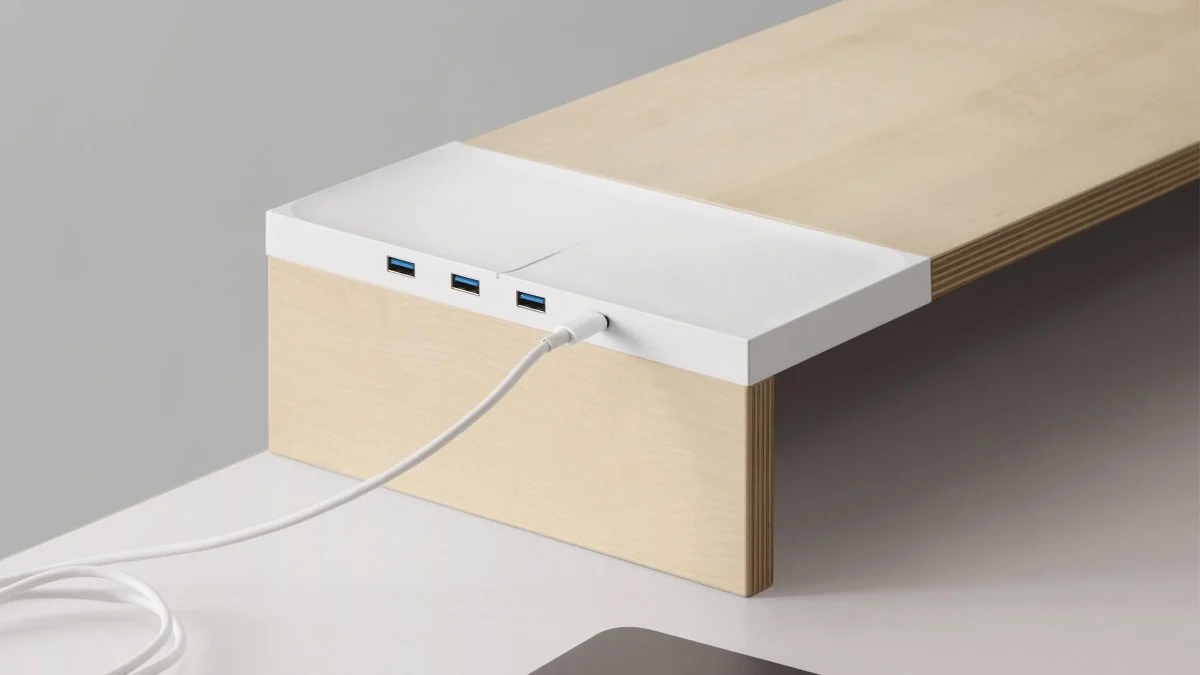 모니터받침대 USB/ 고속무선충전형 2.0 상세설명