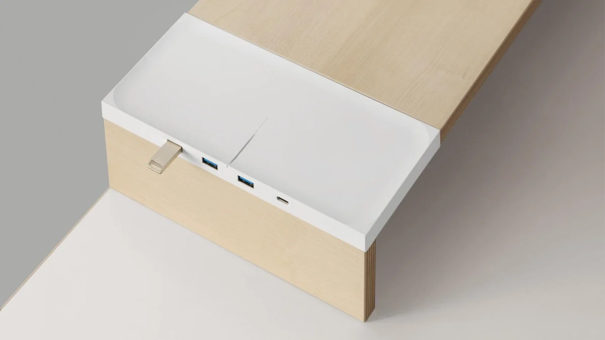 모니터받침대 USB/ 고속무선충전형 2.0 상세설명